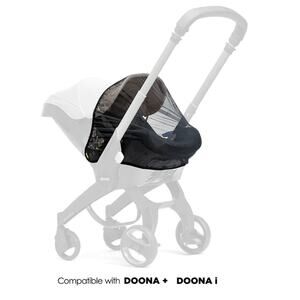 Doona Insect Net Cover Attachment w/ Storage Pouch MSRP $30 | Black